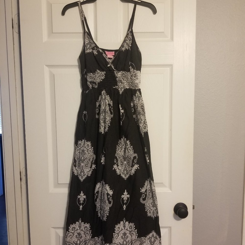 Boho paisley maxi dress